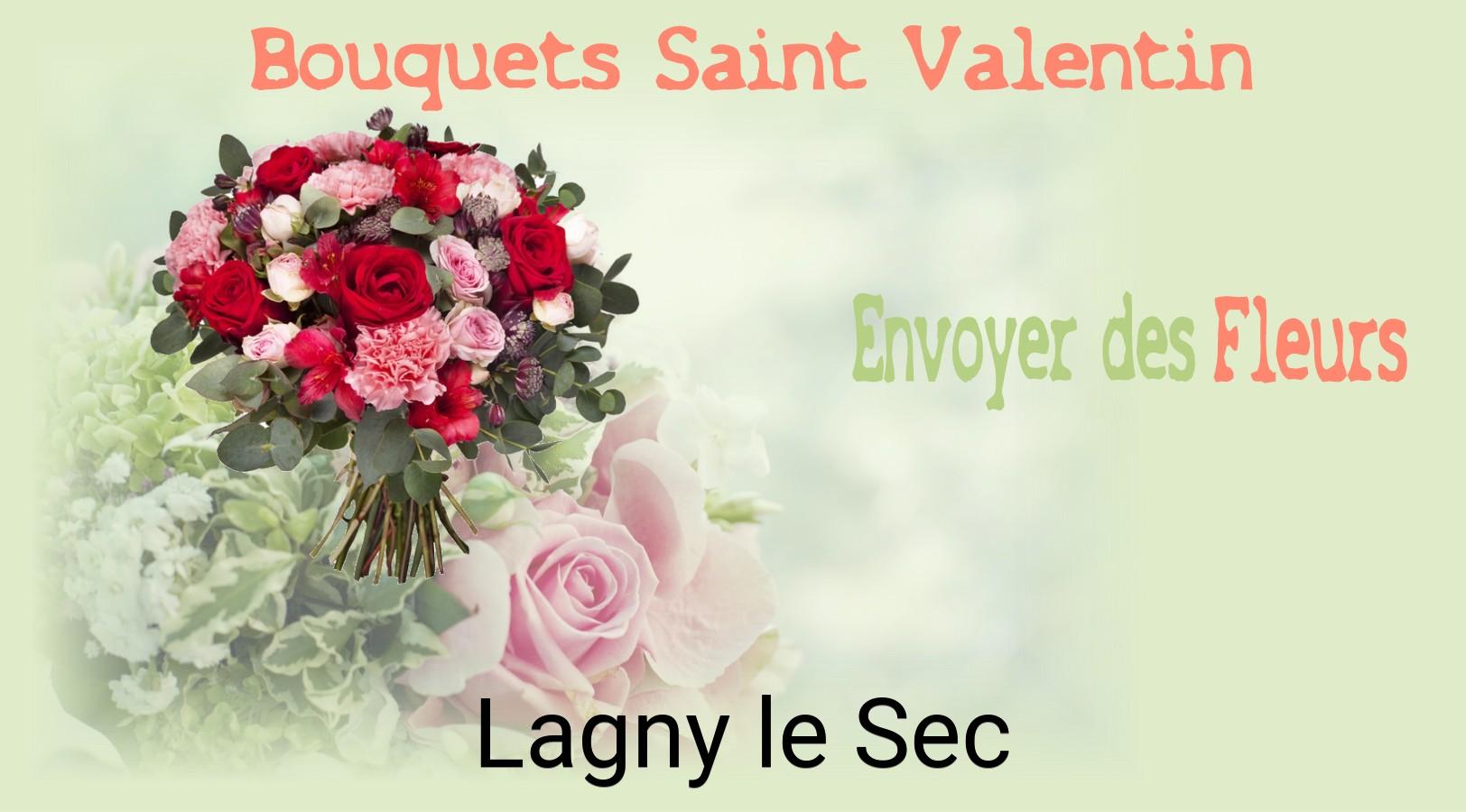 Roses de Saint-Valentin livrées à Lagny-le-Sec